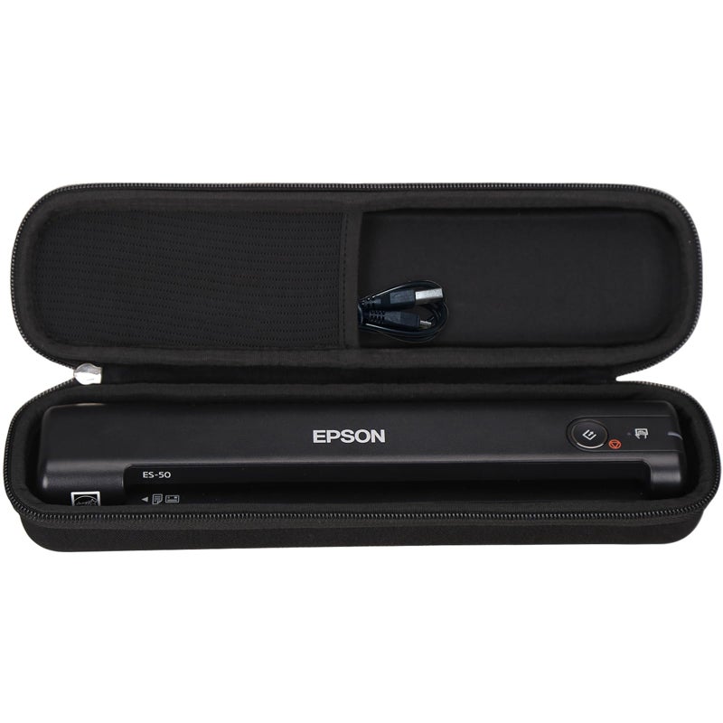 Aproca Case Compatible with Epson Workforce ES-50 ES-55R ES-60W ES-65WR DS-30 DS-70 DS-80W Document Scanner, Portable Storage Bag for Accessories (Case Only) - Image 1